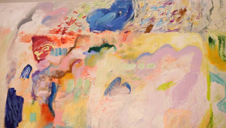 Original Contemporary Abstract Painting by Heun Oak Kim