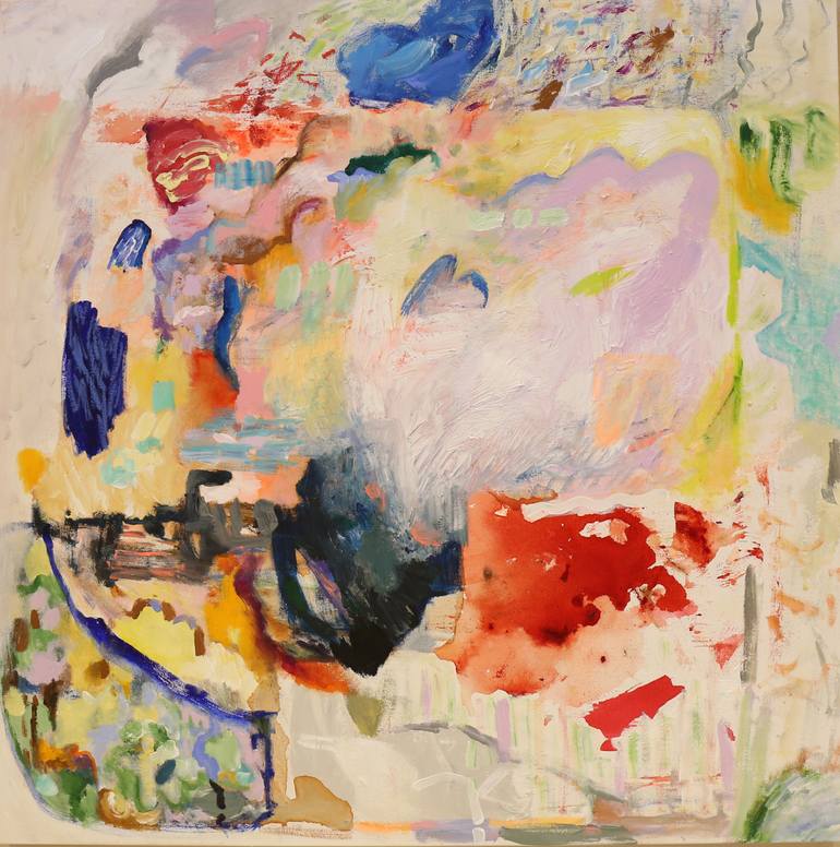 Original Contemporary Abstract Painting by Heun Oak Kim