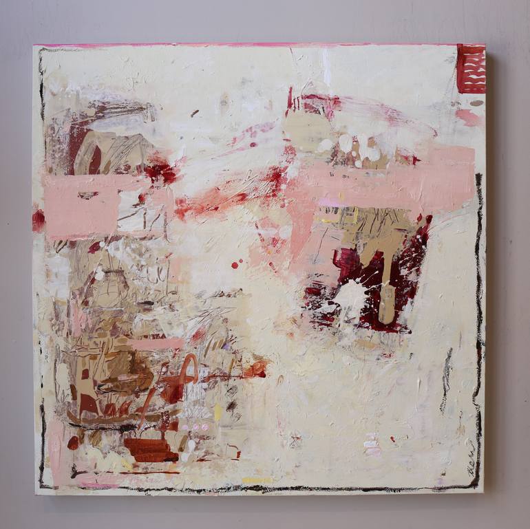 Original Contemporary Abstract Painting by Heun Oak Kim