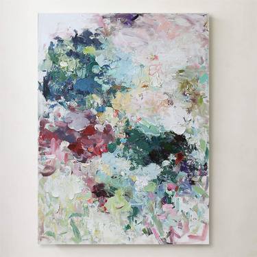 Original Abstract Paintings by Heun Oak Kim