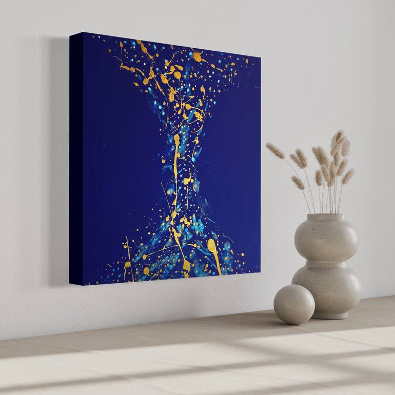 Original Abstract Expressionism Abstract Painting by Char Puravida