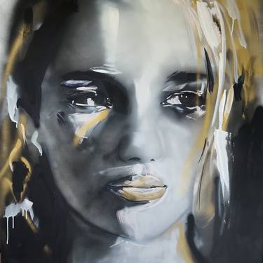 Original Figurative Portrait Paintings by Victoria Brueschweiler