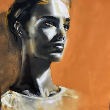 Original Portraiture Portrait Paintings by Victoria Brueschweiler