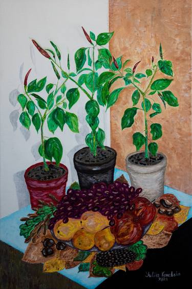 Original Food Paintings by Yuliia Kovalska