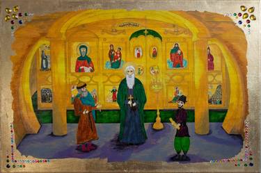 Original Religion Paintings by Yuliia Kovalska