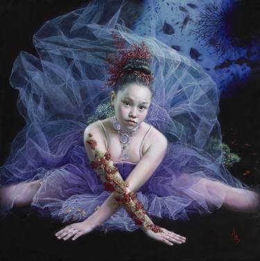 Original Figurative People Paintings by Alexandra Manukyan