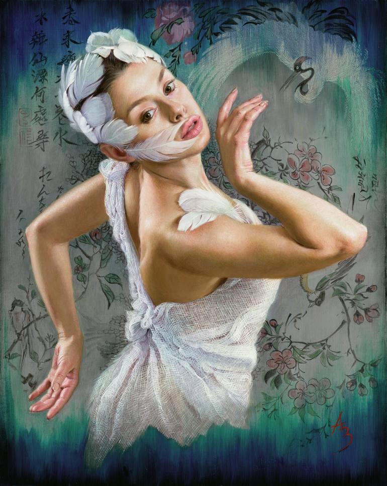 Only From The Heart Can You Touch The Sky Painting by