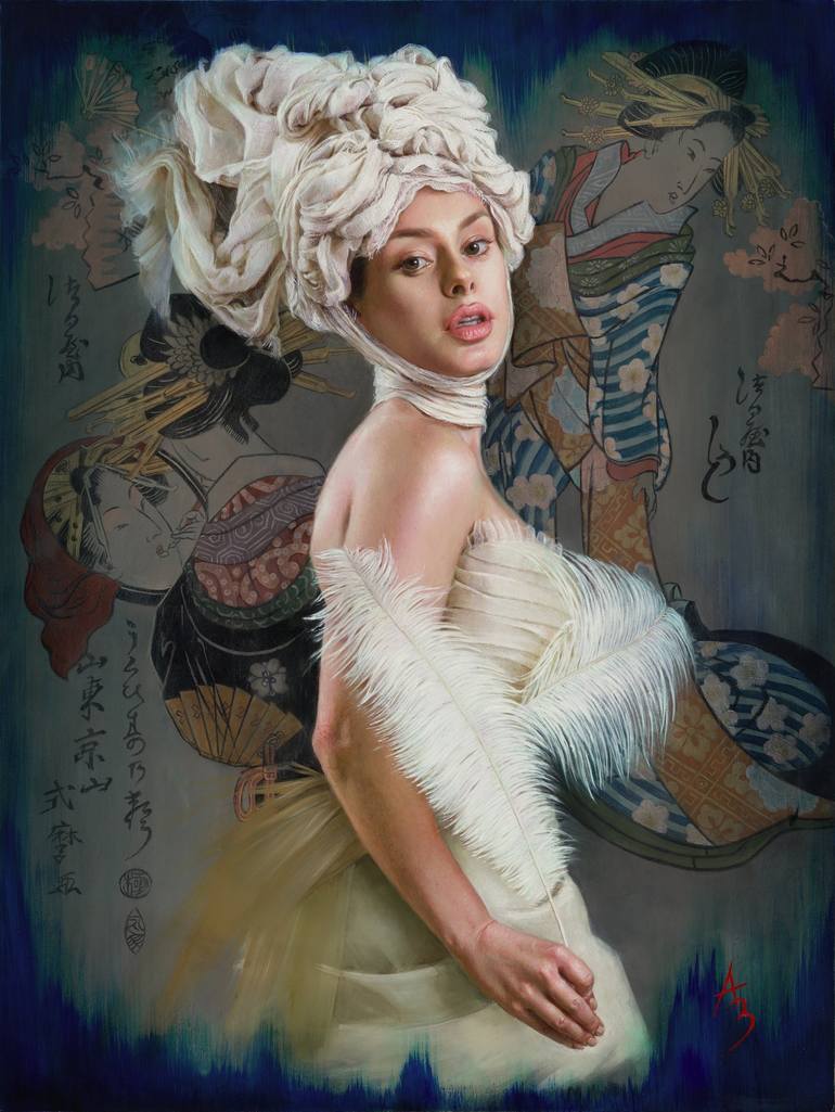 Visions In Pale Splendor Painting by Alexandra Manukyan | Saatchi