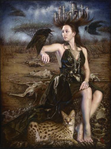 Original Mortality Paintings by Alexandra Manukyan