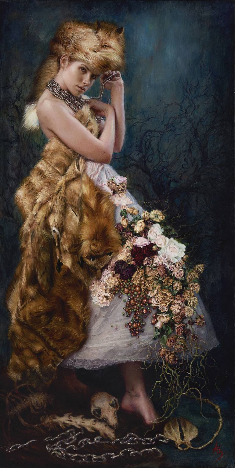 サクリファイス Sacrifice at the Altar of Vanity Painting by Alexandra Manukyan