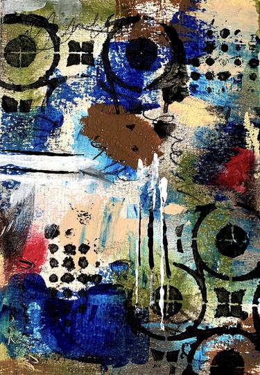Print of Abstract Expressionism Abstract Mixed Media by Audrey Beharie-McGee