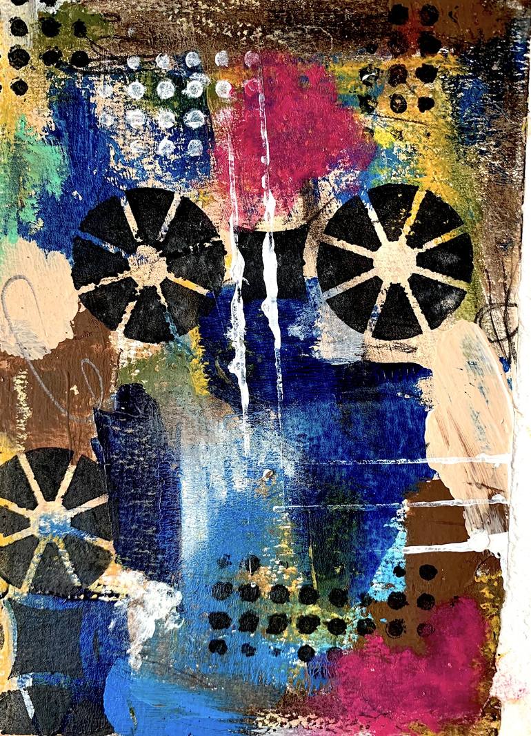 Print of Abstract Expressionism Abstract Paintings by Audrey Beharie-Mcgee