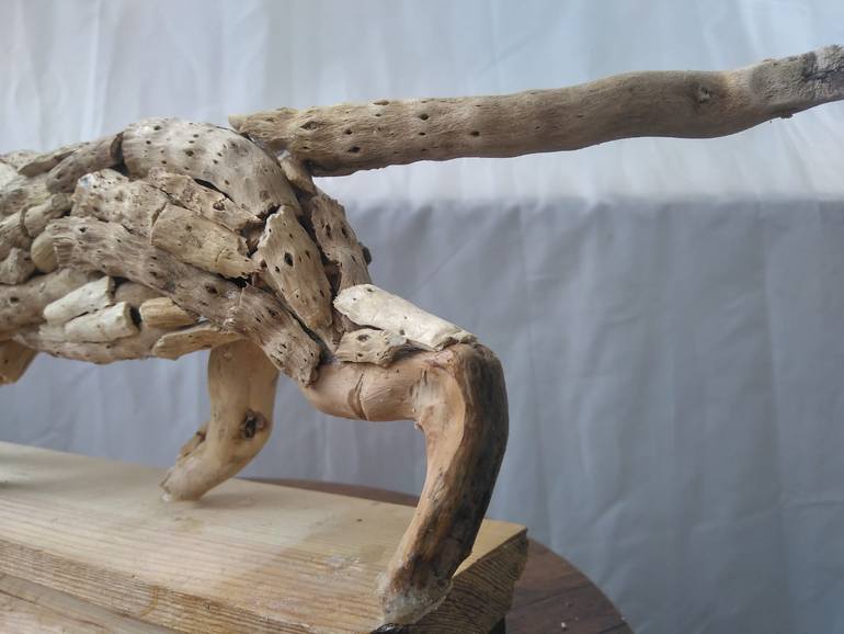 Original Abstract Animal Sculpture by Mutlu Ucar