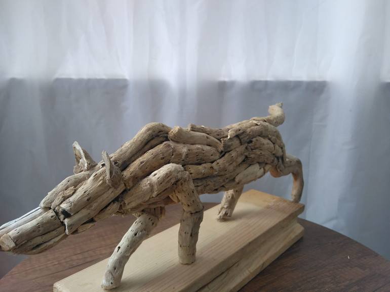 Original Abstract Animal Sculpture by Mutlu Ucar