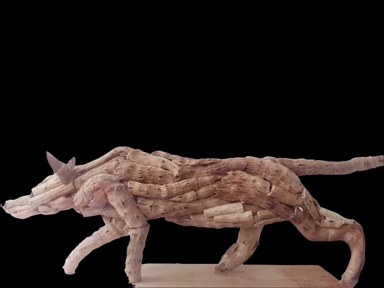 Original Abstract Animal Sculpture by Mutlu Ucar
