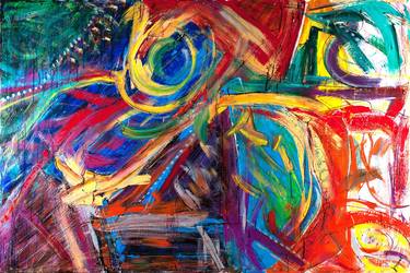 Original Abstract Paintings by Jan Maret Willman