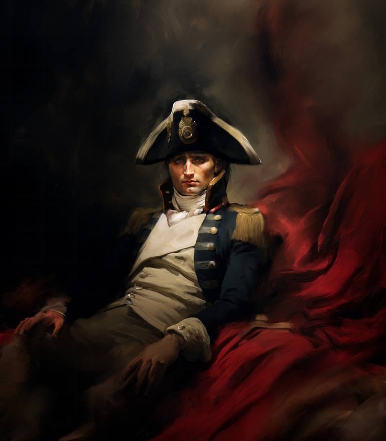Napoleon Bonaparte Painting by Peter Farago