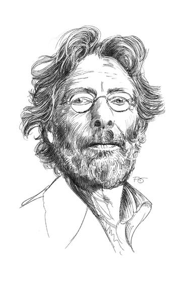 Eric Clapton - Pencil on cream paper thumb
