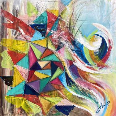 Original Abstract Paintings by Jocelyn Polley