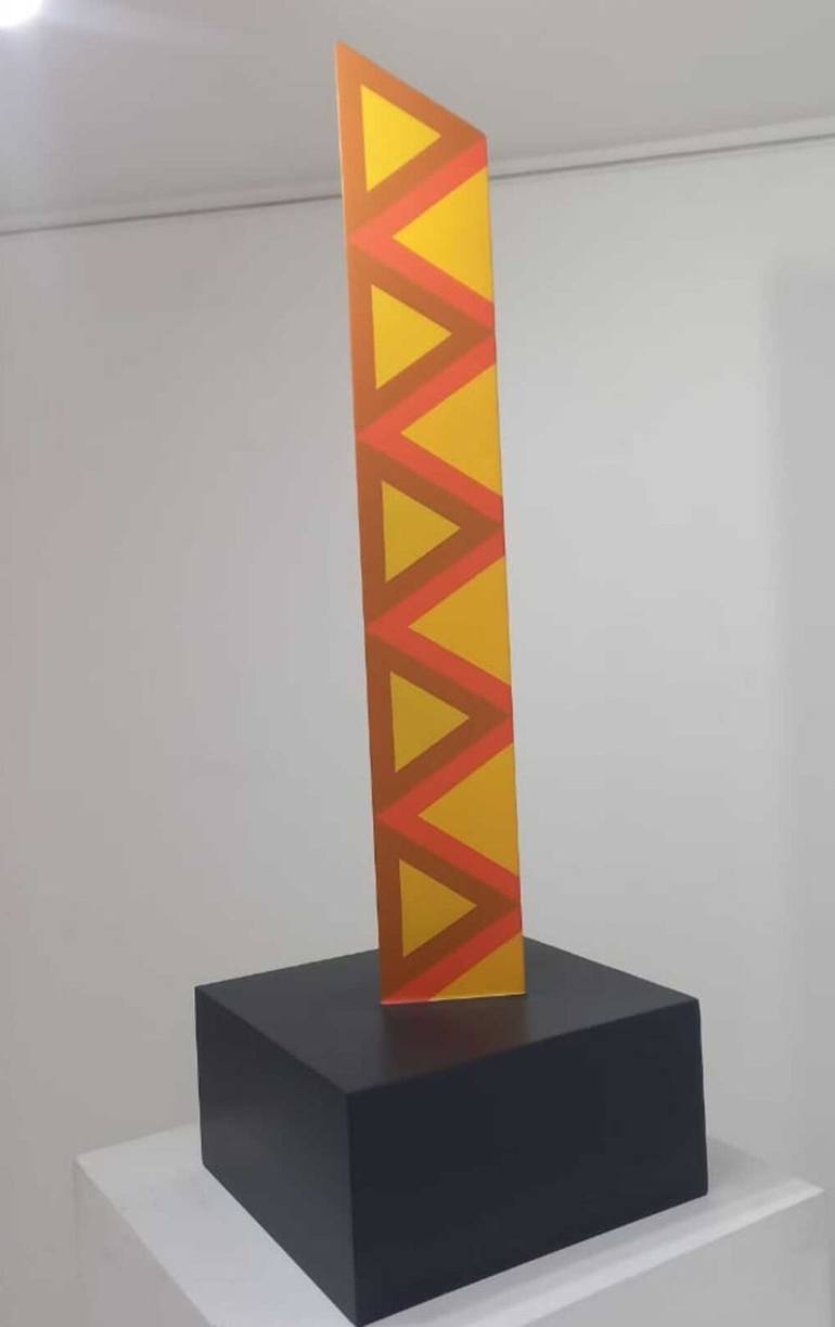 Original Abstract Sculpture by Miller González