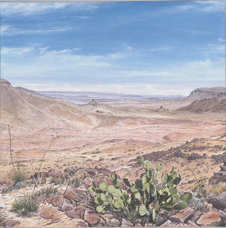 Original Other Landscape Painting by Salvador Rodriguez