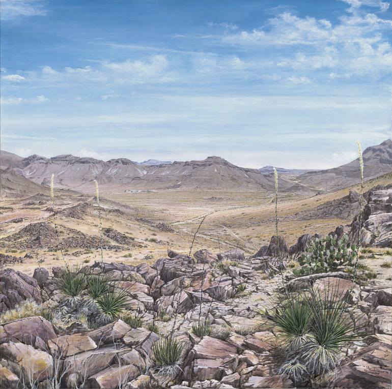 Original Other Landscape Painting by Salvador Rodriguez