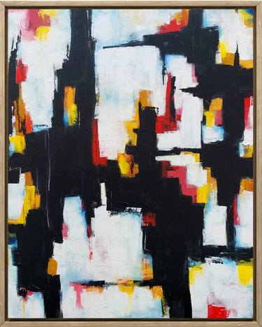 Original Abstract Expressionism Abstract Paintings by Paco Requena