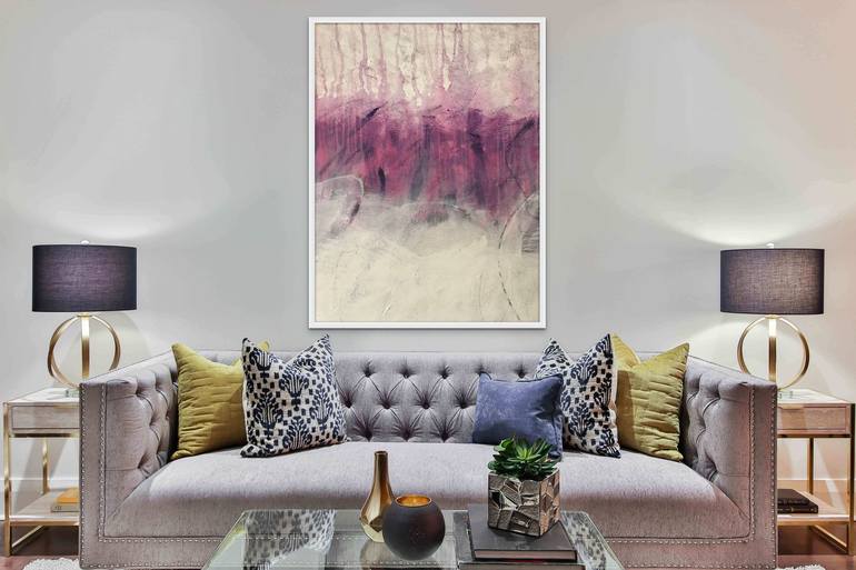 Original Contemporary Abstract Painting by Margret Trimborn