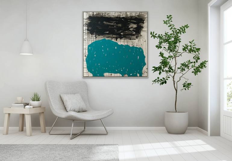 Original Contemporary Abstract Painting by Margret Trimborn