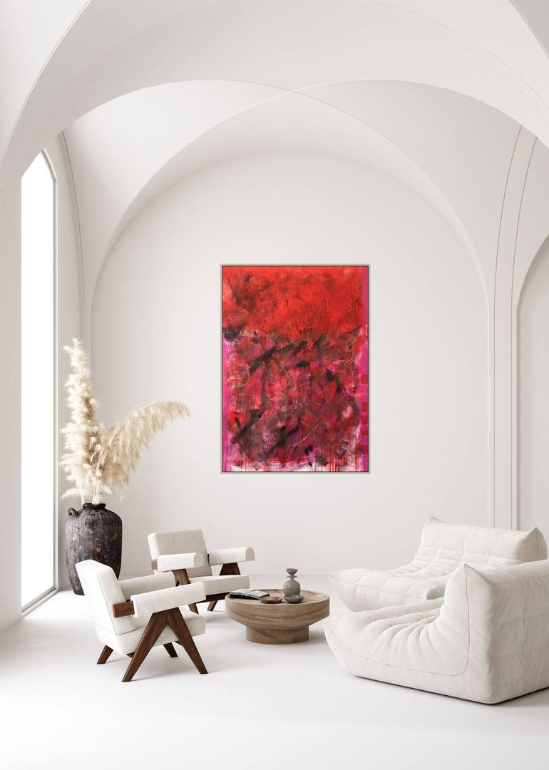 Original Contemporary Abstract Painting by Margret Trimborn