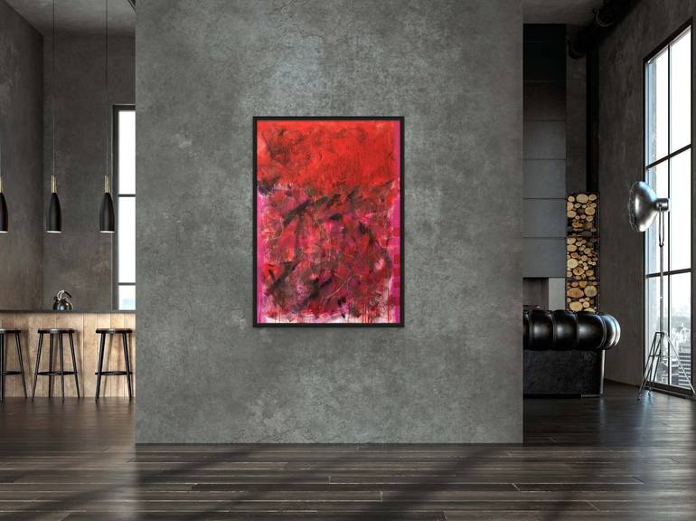 Original Contemporary Abstract Painting by Margret Trimborn