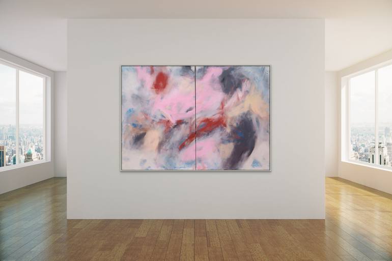 Original Contemporary Abstract Painting by Margret Trimborn