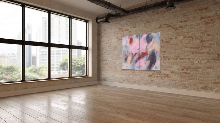 Original Contemporary Abstract Painting by Margret Trimborn