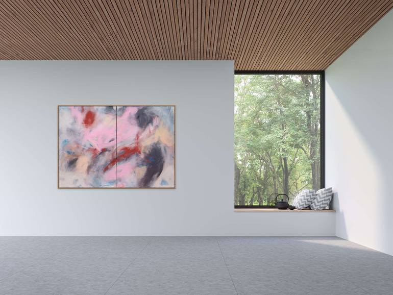 Original Contemporary Abstract Painting by Margret Trimborn