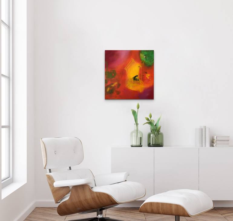 Original Abstract Painting by Margret Trimborn