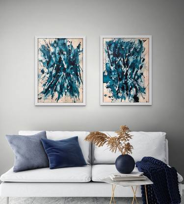 Original Abstract Paintings by Margret Trimborn