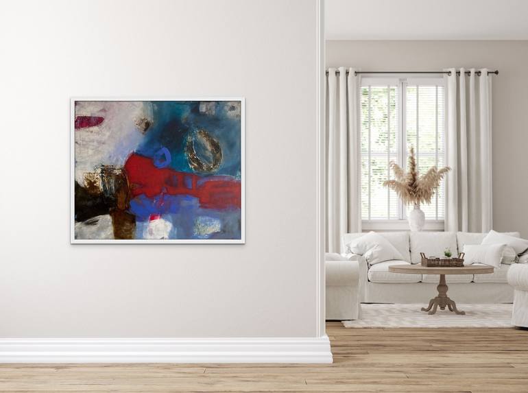 Original Modern Abstract Painting by Margret Trimborn