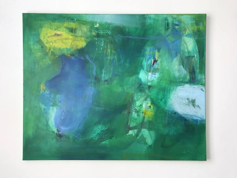 Original Abstract Painting by Margret Trimborn