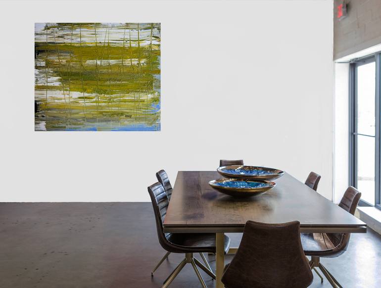 Original Abstract Expressionism Abstract Painting by Svein Koningen