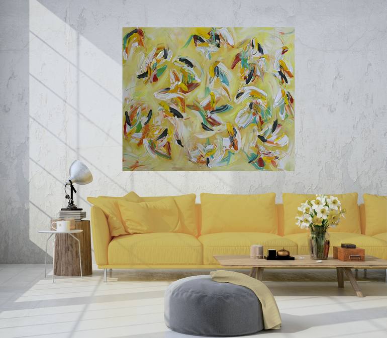 Original Abstract Painting by Svein Koningen