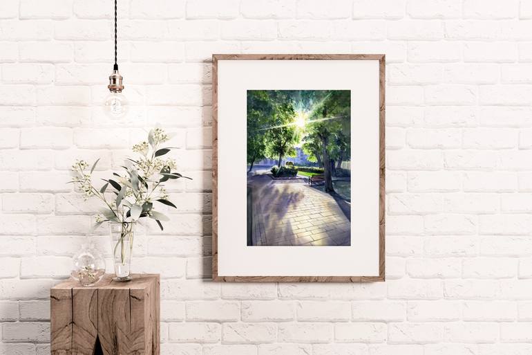 Original Realism Landscape Painting by Elena Kashchenko