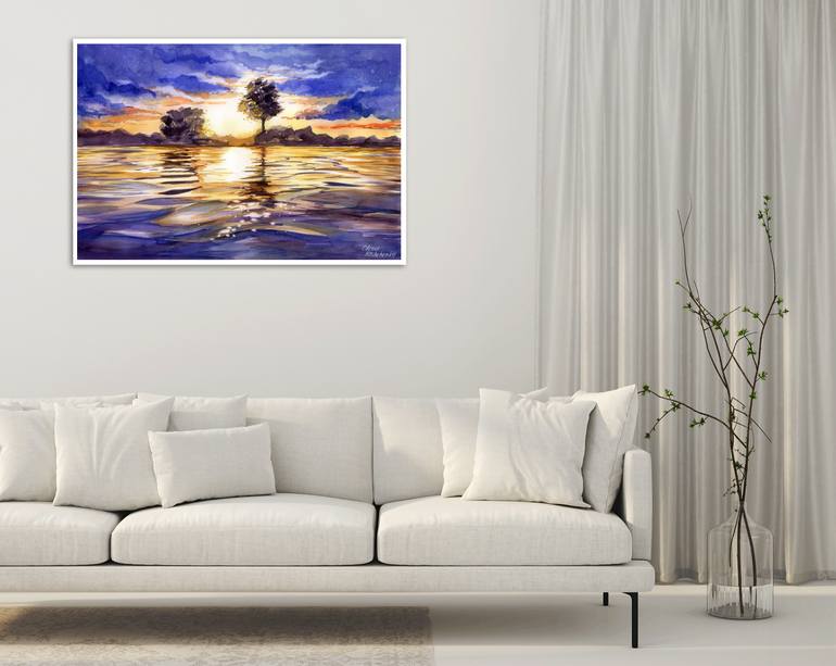 Original Realism Landscape Painting by Elena Kashchenko