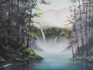 Misty Waterfalls (c.1995) thumb