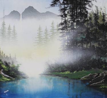 Print of Realism Landscape Paintings by Marven Selecios