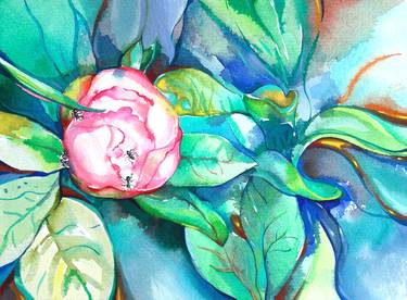 Print of Realism Floral Paintings by Katya Atanasova