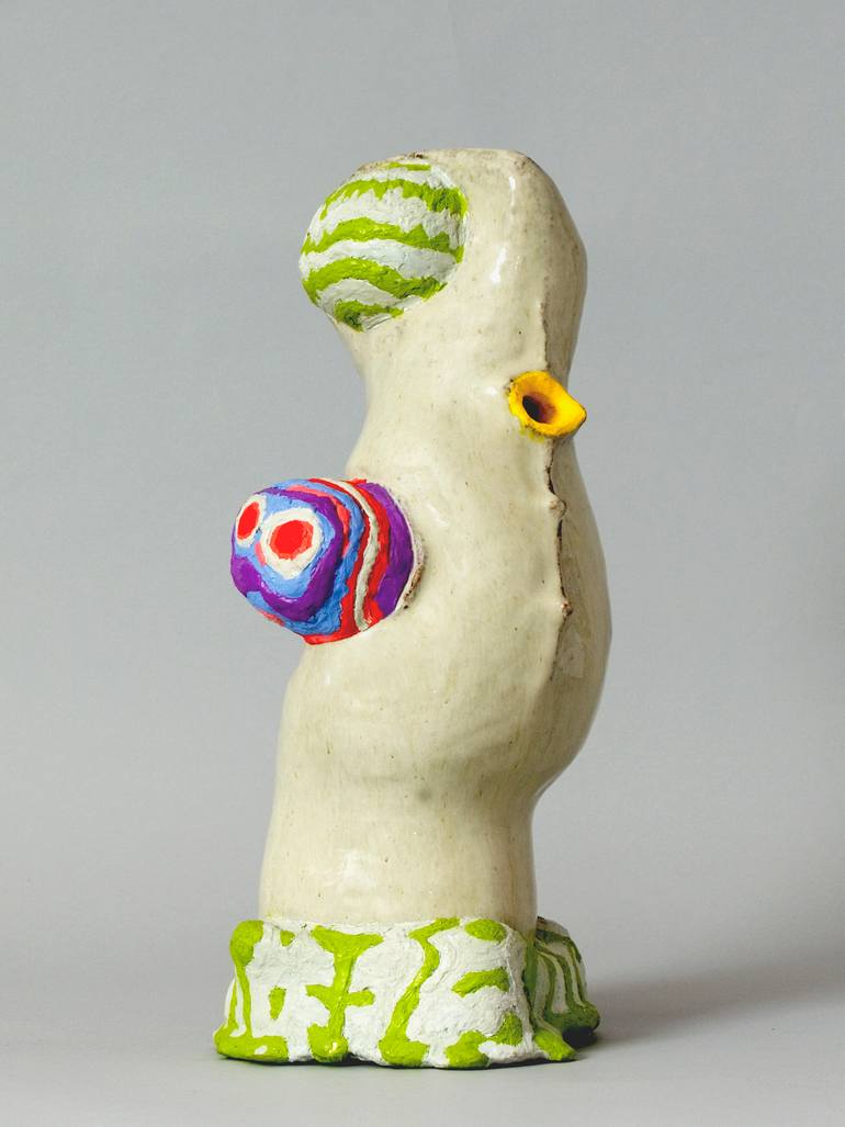Original Abstract Sculpture by Jean Louis Frenk