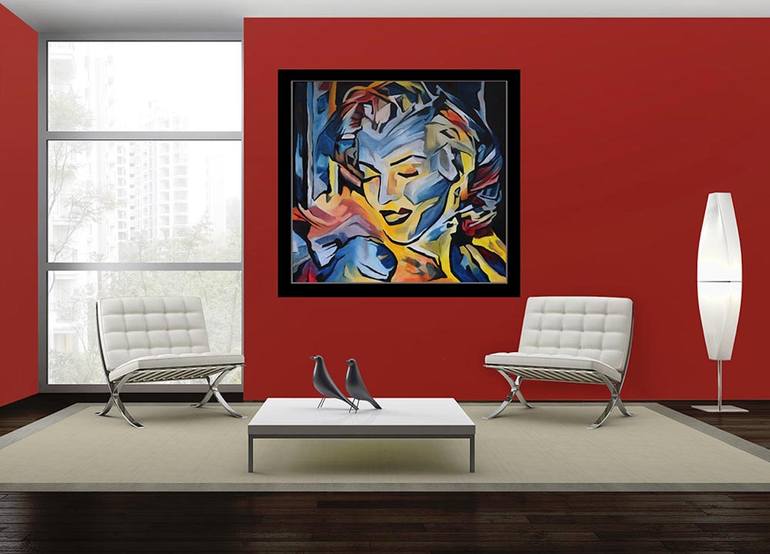Original Portraiture Pop Culture/Celebrity Painting by Jolene Dames