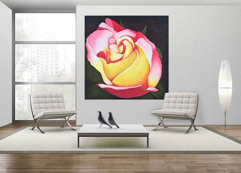 Original Other Floral Painting by Jolene Dames