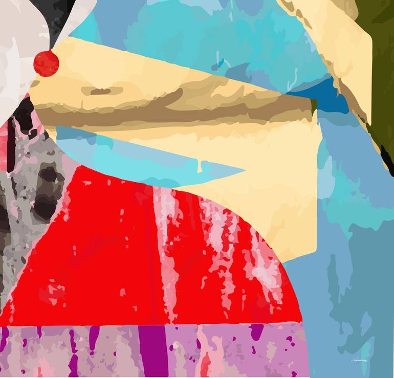 Original Abstract Popular culture Digital by Gustavo Cheneaux
