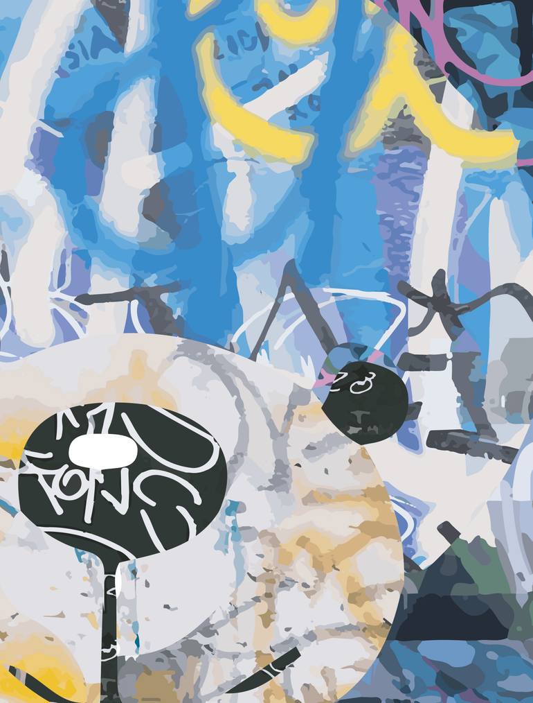 Original Abstract Pop Culture/Celebrity Digital by Gustavo Cheneaux